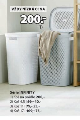 Série INFINITY (Koš na prádlo)