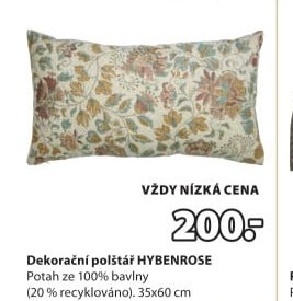 Dekorační polštář HYBENROSE