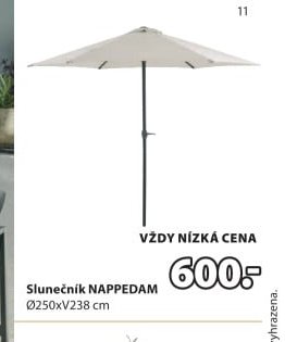 Slunečník NAPPEDAM