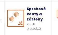 Sprchové kouty a zástěny