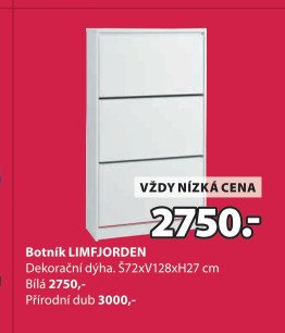 Botník LIMFJORDEN (Bílá)