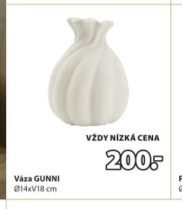 Váza GUNNI