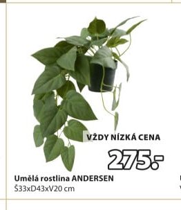Umělá rostlina ANDERSEN