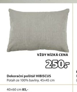 Dekorační polštář HIBISCUS
