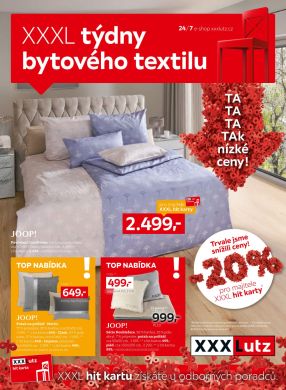 akční leták XXXLutz 13.7.2026-9.8.2026