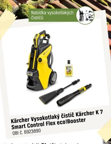 Kärcher Vysokotlaký čistič Kärcher K 7 Smart Control Flex eco!Booster