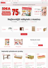 akční leták IDEA nábytek 21.7.2026-28.7.2026