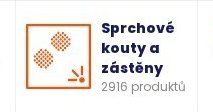 Sprchové kouty a zástěny