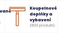 Koupelnové doplňky a vybavení