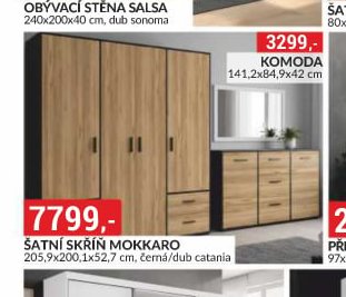 ŠATNÍ SKŘÍŇ MOKKARO