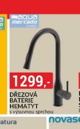 Dřezová baterie Hematyt