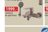 Vanová baterie Nil se sprchou