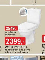 WC kombi Eko se sedátkem