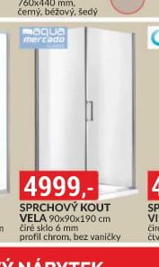 Sprchový kout Point 90x90x190 cm