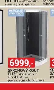Sprchový kout Virtus 90x90x195 cm