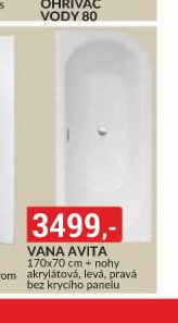 Pevná stěna Walk-in Rode 80x195 cm