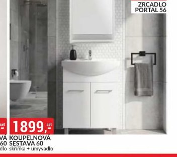 Série Olivia - koupelnová sestava 60