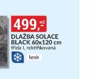 DLAŽBA SOLACE BLACK 60x120 cm