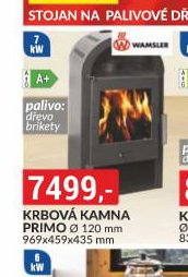Krbová kamna PRIMO