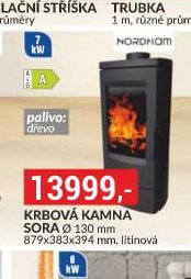 Krbová kamna SORA
