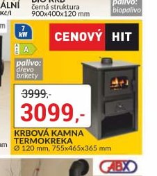 Krbová kamna TERMOKREKA