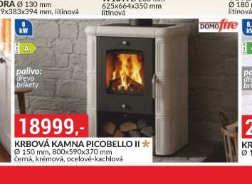 Krbová kamna PICOBELLO II