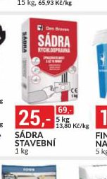 SÁDRA STAVEBNÍ