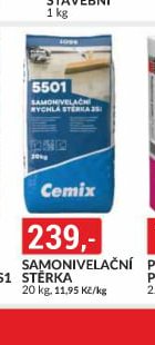 SAMONIVELAČNÍ STĚRKA
