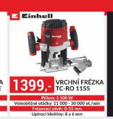 Einhell Vrchní frézka TC-RO 1155