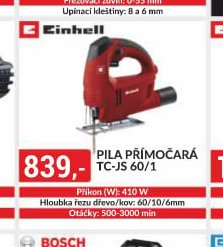 Einhell Pila přímočará TC-JS 60/1