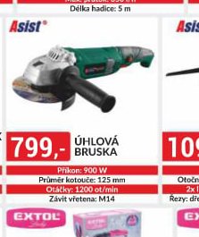 Asist Úhlová bruska