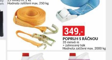Popruh s ráčnou 6m