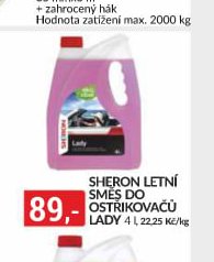 Sheron Letní směs do ostřikovačů Lady 4l