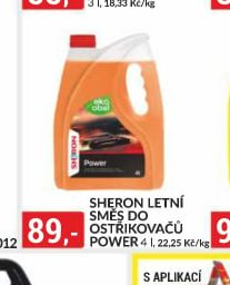 Sheron Letní směs do ostřikovačů Power 4l