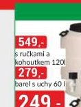 Barel s úchyty 120 l