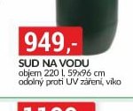 Sud na vodu objem 220 l
