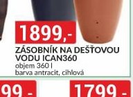 Zásobník na dešťovou vodu ICAN360 360 l