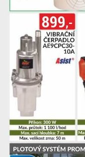 Vibrační čerpadlo AE9CPC30-10A Asist