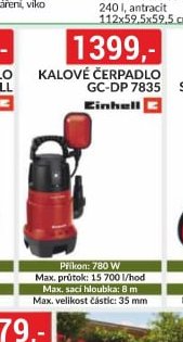 Kalové čerpadlo GC-DP 7835 Einhell