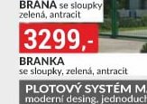 Branka se sloupky