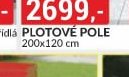 Plotové pole 200x120 cm