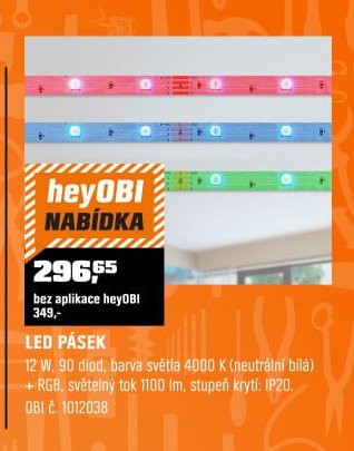 LED PÁSEK