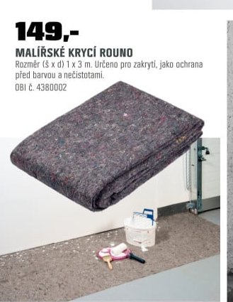 MALÍŘSKÉ KRYCÍ ROUNO