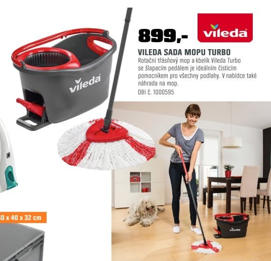 Vileda sada mopu Turbo
