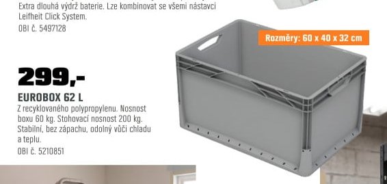 Eurobox 62 l