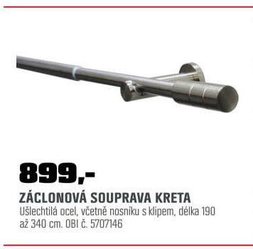 ZÁCLONOVÁ SOUPRAVA KRETA