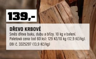 DŘEVO KRBOVÉ
