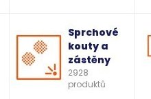 Sprchové kouty a zástěny