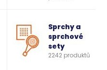 Sprchy a sprchové sety