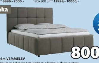 Postelový rám VEMMELEV